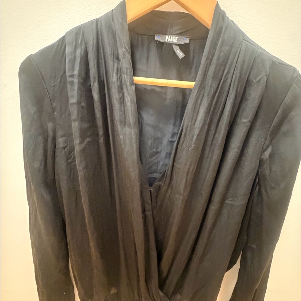 PAIGE Women's Elegant Black Suit Jacket